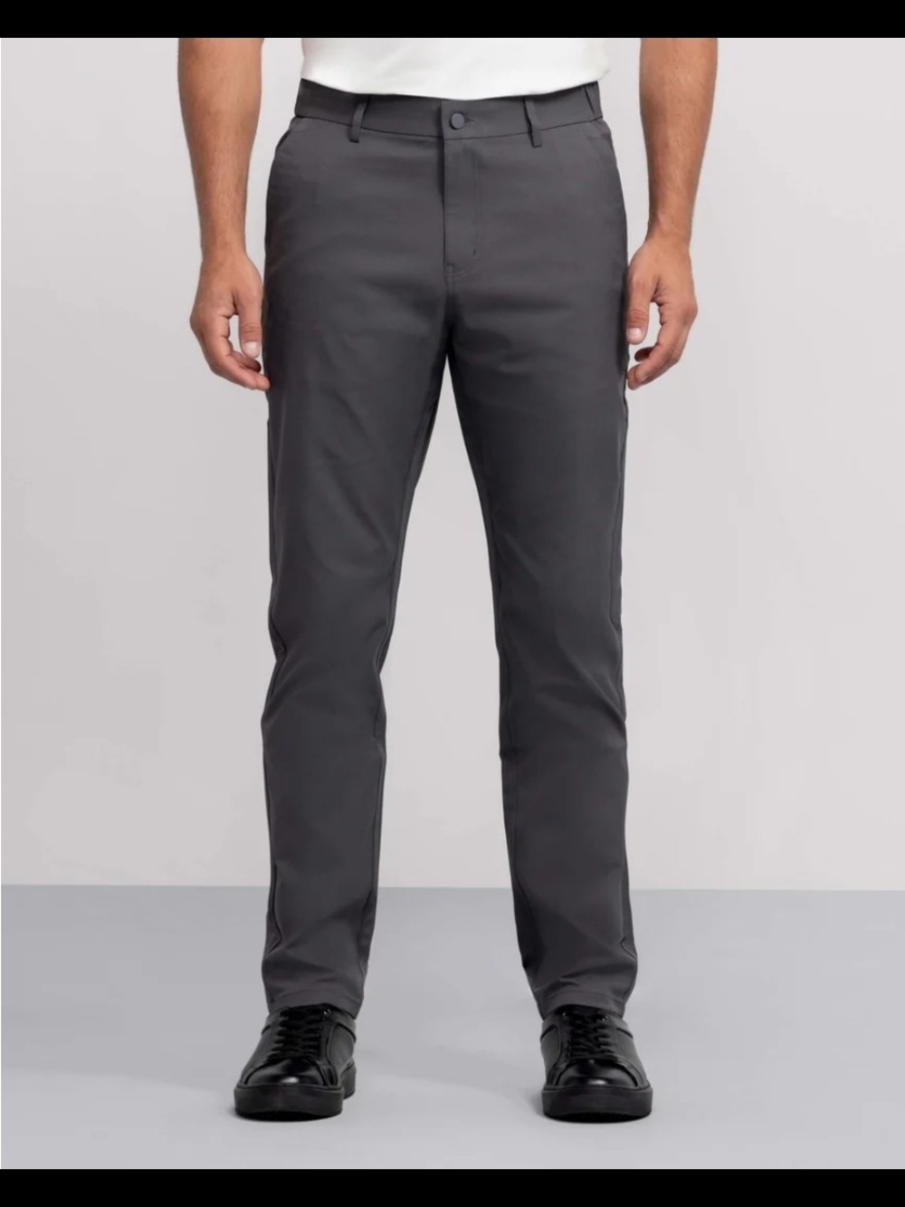 Jack Archer Jetsetter Pants Slim Fit Stretch Preppy Charcoal 35x28
